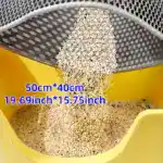 2-in-1 Layer EVA Cat Litter Mat for Litter Tracking & Floor Protection – gallery image 5