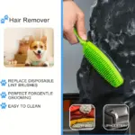 Silicone Pet Hair Remover Brush for Grooming Dogs and Cats with Easy-Clean Design – gallery image 9