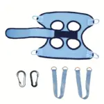 Cat Grooming Restraint Hammock for Nail Trimming & Handling with Adjustable Support Straps – gallery image 10