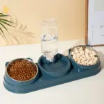 Stainless Steel Pet Bowl for Feeding with Slanted Design – gallery image 14