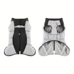 Dog Winter Jacket for Cold Weather Wear with Windproof Design & Reflective Detail – gallery image 2