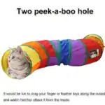 S-Shaped Collapsible Cat Tunnel for Play & Exploration with Connectable Foldable Design – gallery image 9