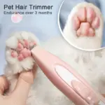 Rechargeable Pet Grooming Kit for Trimming & Filing with Low-Noise Cordless Design – gallery image 7