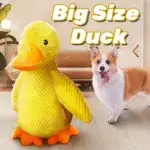 Large Plush Duck Dog Toy for Chewing & Interactive Play with Squeaker – gallery image 7