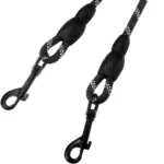 Reflective Dual Dog Leash for Walking 2 Dogs with No-Tangle Swivel and Comfortable Handle – gallery image 3