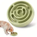 Interactive Slow Feeder Dog Bowl for Controlled Feeding & Slower Eating, Plastic Puzzle Design – gallery image 5