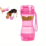 Portable Dog Water Bottle for Dispensing Drinking Water on the Go with Integrated Cup Design – gallery image 3