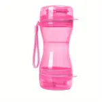 Portable Dog Water Bottle for Dispensing Drinking Water on the Go with Integrated Cup Design – gallery image 2