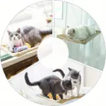 Cat Window Hammock Seat for Indoor Resting with Suction Cup Mount and Mesh Bed – gallery image 3