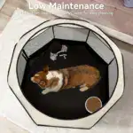 Octagonal Foldable Pet Enclosure for Indoor Containment & Resting – gallery image 8