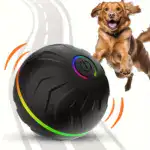 Interactive Rolling Dog Ball Toy for Self-Directed Play with Light-Up Design – gallery image 2