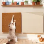 Self-Adhesive Cat Scratching Pad for Scratch Protection & Surface Guarding, Beige & Brown Textured Design – gallery image 12