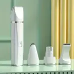 Pet Grooming Kit for Trimming & Nail Grinding with 4-in-1 Electric Trimmer and USB Rechargeable Design – main image