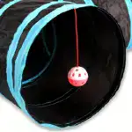 Collapsible Pet Tunnel for Cat Play & Activity with 5-Way Design – gallery image 3