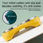 Stainless Steel Pet Bowls with Raised Stand for Pet Feeding, Diamond Design – gallery image 10