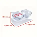 U-Shaped Non-Slip Double Pet Bowl for Feeding & Water – gallery image 13