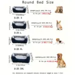 Pet Sleeping Nest Sofa Bed for Cats and Dogs for Resting & Lounging, Thick Rectangular Mattress – gallery image 4