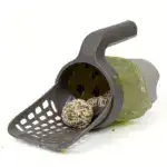 Cat Litter Box for Litter Waste Containment & Easy Cleaning with Integrated Waste Bin – gallery image 2