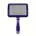 Curved Face Needle Comb for Detangling & Grooming Pet Fur with Easy-Clean Design – gallery image 9
