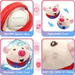 Rechargeable Interactive Pet Toy Ball for Bouncing & Squeaking, Washable Design – gallery image 8