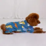 Thickened Fleece Pet Pajamas for Warm Indoor Wear with Placket Closure – gallery image 8
