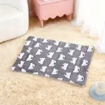 Thickened Double-Layer Pet Bed Cushion for Resting & Lounging, Cartoon Bear Pattern – gallery image 5