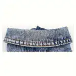 Pull-On Denim-Style Dog Vest for Wearing & Light Coverage, Two-Leg Design – main image