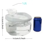 Pet Water Fountain Dispenser for Automatic Water Circulation with USB Power Supply – gallery image 4