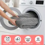 Ultra-Soft Plush Dog Crate Pad for Resting & Lounging with Raised Edges – gallery image 12