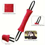 Durable Dog Bite Stick for Chewing & Tug Play with Dual Handles – gallery image 9