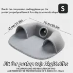 3-in-1 Cat Tunnel Bed for Resting & Play with Non-Slip Bottom – gallery image 4