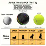 Interactive Rolling Dog Ball Toy for Self-Directed Play with Light-Up Design – gallery image 4