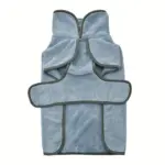 Quick-Dry Dog Bathrobe Towel for Drying After Baths & Grooming, Soft Fabric – main image