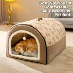 Dog Bed for Large Dogs with Removable Washable Cover and Non-Slip Bottom – gallery image 9