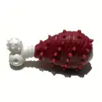 Dog Teeth Cleaning Chew Toy for Chewing & Dental Cleaning, Chicken Leg Shape – gallery image 9