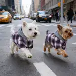 Hooded Color-Block Pet Jacket for Outdoor Wear in Cool Weather and Machine-Washable Design – gallery image 10