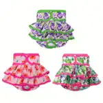 Reusable Washable Female Dog Diaper for Heat Cycle & Incontinence Care with Breathable Polyester – gallery image 2