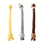 Long Neck Animal Plush Squeaky Toy for Dog Chewing & Interactive Play – gallery image 10