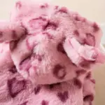 Fleece-Lined Pet Coat for Warm Outdoor Wear, Leopard Print – gallery image 9