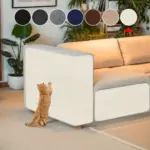Self-Adhesive Cat Scratching Pad for Scratch Protection & Surface Guarding, Beige & Brown Textured Design – gallery image 9