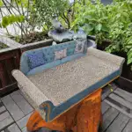 Cardboard Cat Scratcher Sofa for Scratching & Lounging with Two-Seater Design – gallery image 9