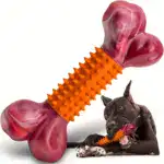 Dog Chew Toy for Chewing & Teething with Nylon and Rubber Construction – gallery image 2