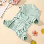 Dog Warm Jumpsuit for Daily Wear and Outdoor Use, Velvet Bow Detail – gallery image 10