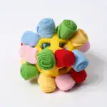 Interactive Snuffle Ball for Dogs for Treat Dispensing & Puzzle Play, Durable Rubber Design – main image