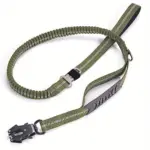 Bungee Tactical Dog Leash for Walking & Control with Reflective Detail and Dual Padded Handles – gallery image 3