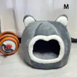 Enclosed Cat Bed for Warm Resting with Insulated Design and Fleece Lining – gallery image 6