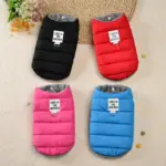 Dog Winter Jacket for Cold-Weather Wear with Colorful Design – gallery image 7