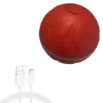 Interactive Rolling Dog Ball Toy for Self-Directed Play with Light-Up Design – main image