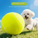 Inflatable Large Tennis-Style Ball for Interactive Pet Play & Training – gallery image 7