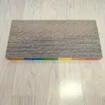 Corrugated Cardboard Cat Scratching Board for Scratching & Resting with Frame Design – gallery image 3